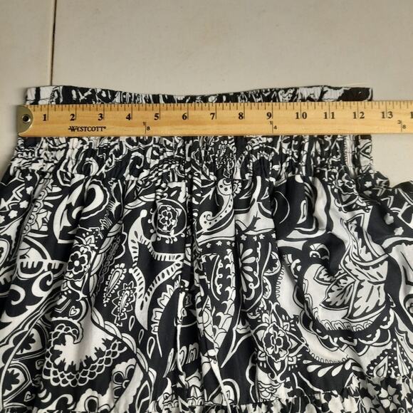 Lots of Love by Speechless black and white boho skirt size Small - Picture 9 of 10